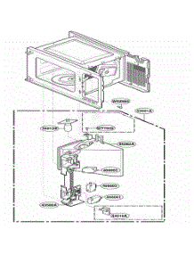 Latch Board Parts parts for Lg Range 89140 from AppliancePartsPros.com