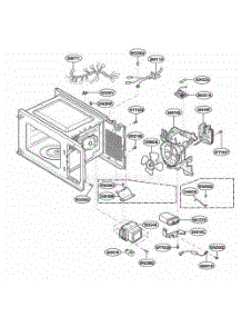 Interior Parts parts for Lg Range 89144 from AppliancePartsPros.com