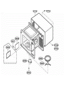 Oven Cavity Parts parts for Lg Range 89144 from AppliancePartsPros.com