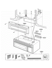 Installation Parts parts for Lg Range 89942490 from AppliancePartsPros.com