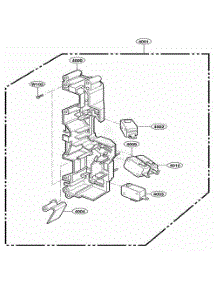 Latch Board Parts parts for Lg Range 89942490 from AppliancePartsPros.com
