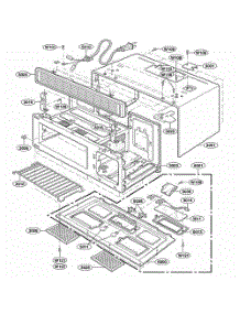 Oven Cavity Parts parts for Lg Range 89942490 from AppliancePartsPros.com