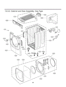 Section 3 parts for Lg Dryer 91072 from AppliancePartsPros.com