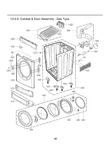 Section 2 parts for Lg Dryer 91392 from AppliancePartsPros.com