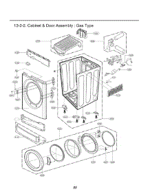 Section 2 parts for Lg Dryer 91393 from AppliancePartsPros.com