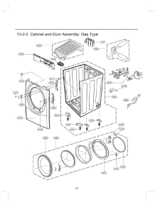 Section 2 parts for Lg Dryer 91563 from AppliancePartsPros.com