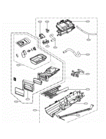 Panel Drawer Assembly And Guide Assembly parts for Lg Dryer 91582 from AppliancePartsPros.com