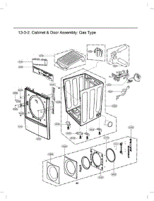 Section 3 parts for Lg Dryer 91583 from AppliancePartsPros.com