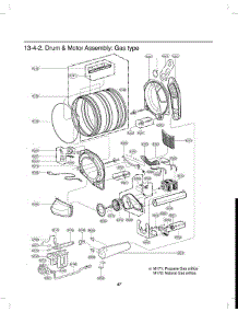 Section 4 parts for Lg Dryer 91583 from AppliancePartsPros.com