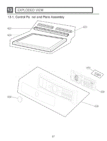 Control Panel parts for Lg Dryer 91783 from AppliancePartsPros.com