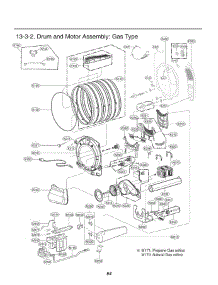Section 3 parts for Lg Dryer 91963 from AppliancePartsPros.com