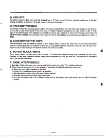 Information Page 3 parts for Lg Microwave 9247 from AppliancePartsPros.com