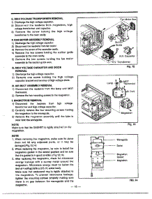 Information Page 5 parts for Lg Microwave 9247 from AppliancePartsPros.com