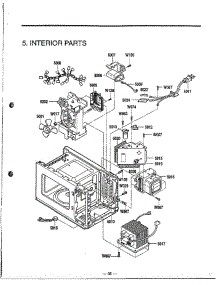 Microwave Assembly Complete Page 6 parts for Lg Microwave 9247 from AppliancePartsPros.com