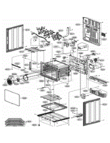 Lower Cavity Parts parts for Lg Range 96047 from AppliancePartsPros.com