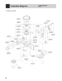 Section 3 parts for Lg Vacuum A901PM from AppliancePartsPros.com