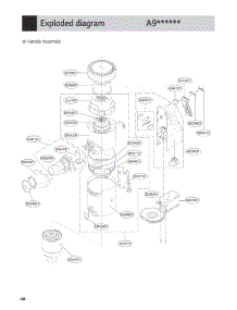 Section 3 parts for Lg Vacuum A915RM from AppliancePartsPros.com