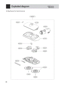 Section 4 parts for Lg Vacuum A925KSM from AppliancePartsPros.com