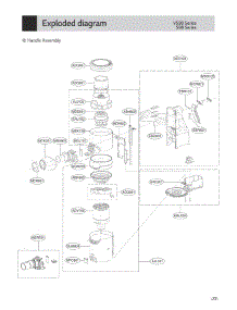 Handle Assembly parts for Lg Vacuum A926KSM from AppliancePartsPros.com
