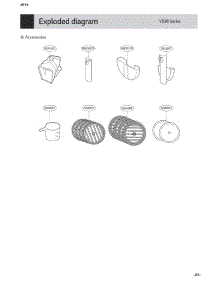 Section 9 parts for Lg Vacuum A927KGMS from AppliancePartsPros.com