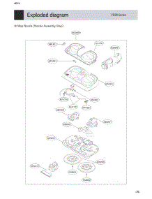 Nozzle Assembly parts for Lg Vacuum A929KVM from AppliancePartsPros.com