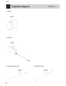 Section 10 parts for Lg Vacuum A929KVM from AppliancePartsPros.com