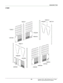Section 3 parts for Lg Air Conditioner ACAH045HDTB.AAAAAAU from AppliancePartsPros.com