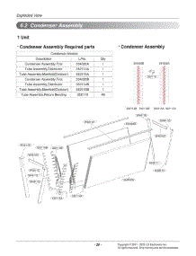 Section 2 parts for Lg Air Conditioner ACHH020VBAB.ABEAAAU from AppliancePartsPros.com