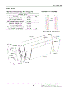 Section 2 parts for Lg Air Conditioner ACHH033VBAB.ABEAAAU from AppliancePartsPros.com
