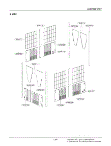 Section 3 parts for Lg Air Conditioner ACHH040VBAB.ABEAAAU from AppliancePartsPros.com