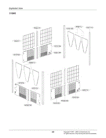 Section 3 parts for Lg Air Conditioner ACHH060VBAB.ABEAAAU from AppliancePartsPros.com