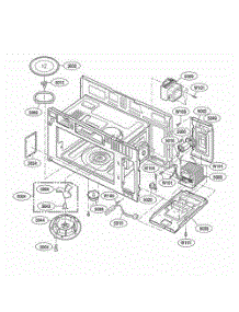 Interior Parts 1 parts for Lg Range ACO1840AW from AppliancePartsPros.com