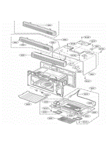 Oven Cavity Parts parts for Lg Range ACO1840AW from AppliancePartsPros.com