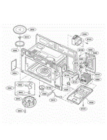 Interior Parts 1 parts for Lg Range ACO1860AB from AppliancePartsPros.com