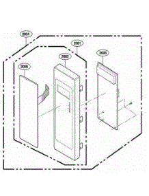 Control Panel Parts parts for Lg Wall Oven AMC7159TAB from AppliancePartsPros.com