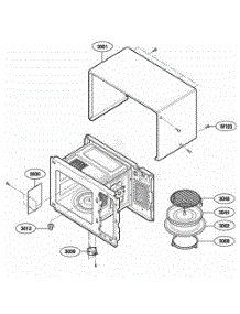 Oven Cavity Parts parts for Lg Wall Oven AMC7159TAB from AppliancePartsPros.com