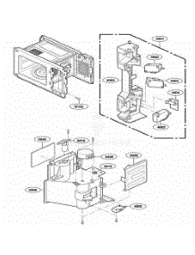Suction Guide Parts parts for Lg Wall Oven AMC7159TAB from AppliancePartsPros.com
