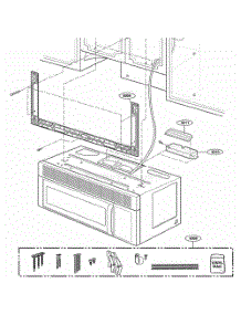 Installation Parts parts for Lg Range AMV1162AAB from AppliancePartsPros.com