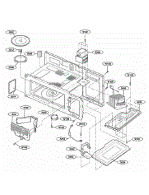 Interior Parts 1 parts for Lg Range AMV1162AAB from AppliancePartsPros.com