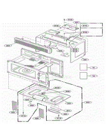 Oven Cavity Parts parts for Lg Range AMV1162AAB from AppliancePartsPros.com
