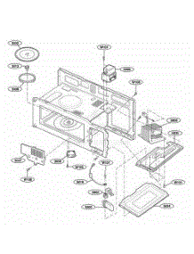 Interior Parts 1 parts for Lg Range AMV5164AAW from AppliancePartsPros.com