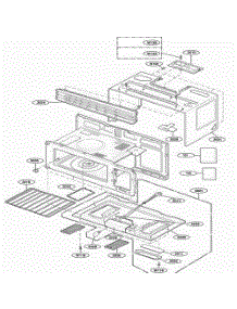 Oven Cavity Parts parts for Lg Range AMV5164AAW from AppliancePartsPros.com
