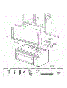 Installation Parts parts for Lg Range AMV5206AAW from AppliancePartsPros.com