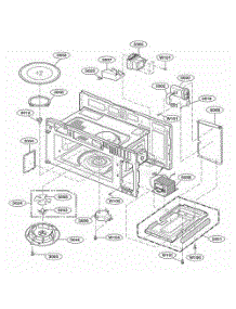 Interior Parts 1 parts for Lg Range AMV5206AAW from AppliancePartsPros.com