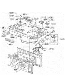 Interior Parts 3 parts for Lg Range AMV5206AAW from AppliancePartsPros.com