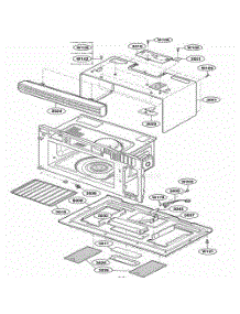 Oven Cavity Parts parts for Lg Range AMV5206AAW from AppliancePartsPros.com