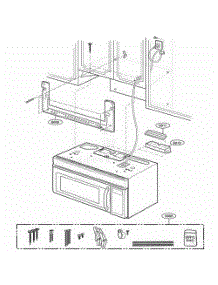 Installation Parts parts for Lg Range AMV6177AAQ from AppliancePartsPros.com