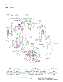 Section 3 parts for Lg Air Conditioner ARUB072BTE4.AWGBLUS from AppliancePartsPros.com
