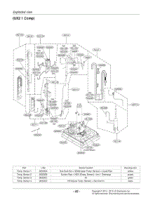 Section 3 parts for Lg Air Conditioner ARUB072DTE4.AWGBLUS from AppliancePartsPros.com