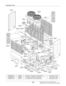 Section 2 parts for Lg Air Conditioner ARUB076BT2.AWGBLUS from AppliancePartsPros.com